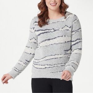 BAREFOOT DREAMS CozyChic Seaside Crewneck Sweater